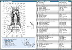 Submersible electropumps IT-FH-150/50-RM parts