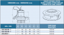 Submersible electropumps IT-GXB-100/50-M dimensions