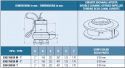 Submersible electropumps IT-GXB-150/50-M dimensions