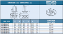 Submersible electropumps IT-KV-400/80-4-T  dimensions