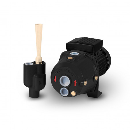 elettropompe autoadescanti jet per aspirazione profonda IT-JAP100M nero